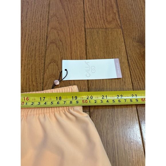 CALIA Womens Size XXL 3X Peach High Rise Step Up Running Shorts Liner $48 - Picture 7 of 12